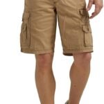 Belted Dungaree Cargo Shorts Big Tall