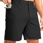7-Inch Lightweight Stretch Golf Casual Shorts with 3 Pockets