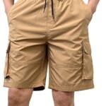 Quick Dry Water Resistant Slim Fit Shorts 9-Inch Inseam