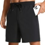 7-Inch Linerless Quick Dry Workout Shorts with Pockets