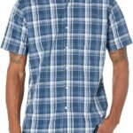 Regular-Fit Short Sleeve Poplin Shirt